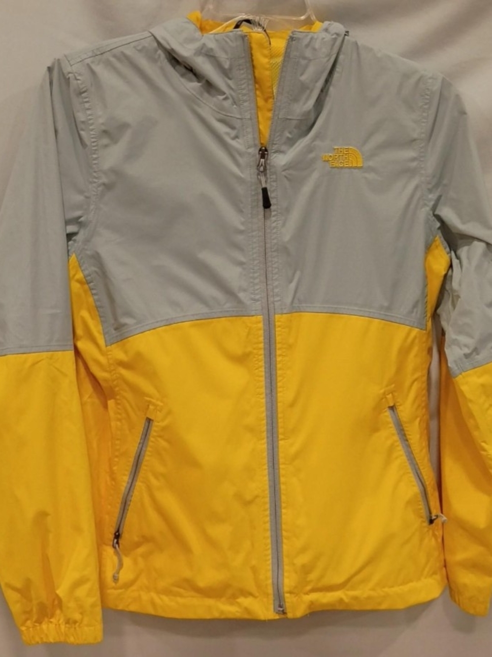 The North Face Hyvent Wmn's Two-Tone Windbreaker Jacket Size M Used Exc